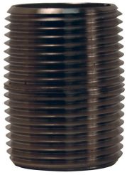 Dixon CN100SS, Close Nipple, 1" Male NPT, 1-1/2" Length, 316 Stainless Steel