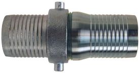 Dixon CSM200, King™ Short Shank Suction Complete Coupling, 2" NPSM, Plated Steel