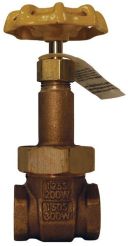 Dixon DBGV100, Domestic Gate Valve, 1" NPT, Bronze