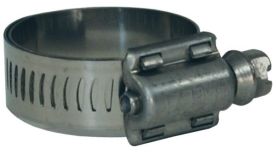 Dixon DL9206, Aero-Seal® Liner Worm Gear Clamp, 7/16"-25/32" Hose OD, 1/2" Width, Style DL