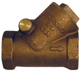 Dixon DSCV100, Domestic Swing Check Valve, 1" NPT, Brass