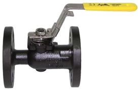 Dixon FLBV300CS, 150# Flanged Ball Valve, 3", RPTFE Seat, 280 PSI, Carbon Steel