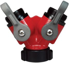 Dixon FMBV15S15S, 2-Way Ball Valve Female Swivel Inlet, 1-1/2" Female swivel NPSH x 1-1/2" Male NPSH, 280 PSI, Aluminum