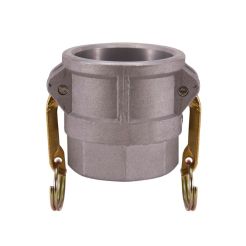 Dixon G100-D-AL, Global Cam & Groove Type D Coupler x Female NPT, 1", Aluminum, 250 PSI, Buna-N