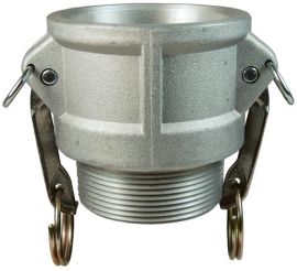 Dixon G200-B-ALSI, Global Cam & Groove Type B Coupler x Male NPT, 2", Aluminum, 250 PSI, Buna-N