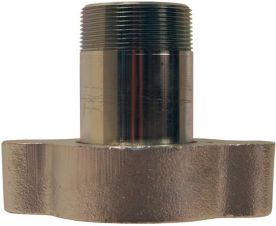 Dixon GMAS36, Boss™ Male NPT Adapter, 3" Male Thread, Plated Iron/Steel