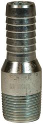 Dixon GSTC1, Global King™ Combination Nipple, 1/2" NPT, Plated Steel