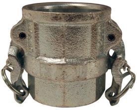 Dixon ID100, Boss-Lock™ Cam & Groove Type D Coupler x Female NPT, 1", Iron, 250 PSI, Buna-N