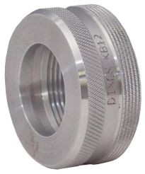 Dixon KB12, Boss™ Knurled Nut, 3/4" & 1", Plated Steel