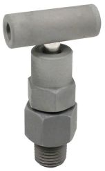 Dixon MC802, Bleed Needle Valve, 1/4"-18 NPT, Zinc Nickel Plated Steel