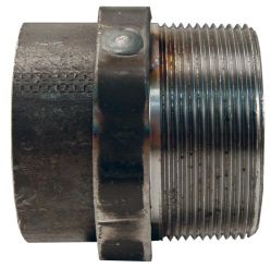 Dixon OCTOE32, Octagonal Nipple for Welding to Metal Hose, 2", Carbon Steel