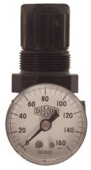 Dixon R07-200RG, Series 1 Miniature Regulator, 1/4" Port, 15 SCFM, 300 PSI