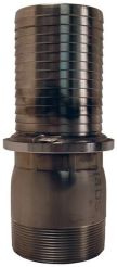 Dixon RLP46, LP Boss™ Male Stem Male NPT End, 4", Stainless Steel