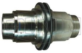 Dixon SBC200ALMNPT, Mann Tek Safety Break-Away Coupling, 2" Male NPT, Aluminum, 200 GPM, 230 PSI