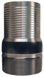 Dixon ST1, King™ Combination Nipple, 1/2" NPT, Unplated Steel