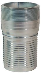 Dixon STC40CSHD, King Crimp™ Style Combination Nipple Threaded End, 4" Hose ID, 400 PSI, Carbon Steel