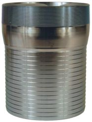 Dixon STC80, King™ Combination Nipple, 8" NPT, Plated Steel