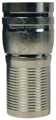 Dixon STV10CS, King Crimp™ Style Combination Nipple Grooved End, 1" Hose ID, Carbon Steel