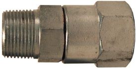 Dixon SV17, In-Line Swivel, 1/2", 3/8" NPT, 35 PSI, Steel