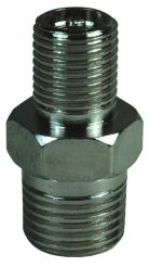 Dixon TFV1S, Tank Filler Valve Threaded, 1/8" NPT, .85" Length, Nickel Plated