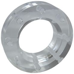 Dixon TT3ASG-ETHOE, TTMA Flanged Sight Flow Indicator, 3" Flange, 1-3/4" Width, Acrylic