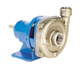 Goulds 1SSFRMM0, Open Impeller Pump, 1" Discharge, 1-1/4" Suction, NPT, 3.19" Impeller, 316 Stainless Steel, ICS-F Series