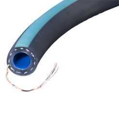 Kuri Tec A4143S-04X100, 1/4 in. ID, Black Paint Fluid Transfer Hose