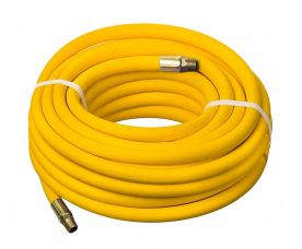 Kuri Tec HS1131-04X50, 1/4 in. ID x 50 ft, Yellow Multi-Purpose Air Hose Assembly