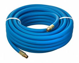 Kuri Tec HS1136-04X100, 1/4 in. ID x 100 ft, Blue Multi-Purpose Air Hose Assembly