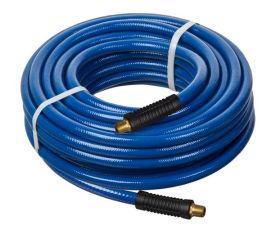 Kuri Tec HS5096-04X100, 1/4 in. ID x 100 ft, Blue Polyurethane Pneumatic Air Tool Hose Assembly