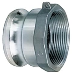 Kuriyama AL-A1000, Part A Male Adapter x Female NPT, 10", Aluminum