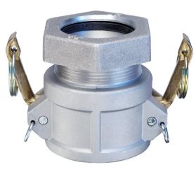 Kuriyama BCAL150, Part BC Female Coupler x Compression, 1-1/2", Aluminum