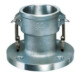 Kuriyama FL-AL-D300, Coupler x 150# ASA Flange, 3", Aluminum