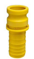 Kuriyama GRE100, Part E Male Adapter x Hose Shank, 1", Glass Reinforced Nylon