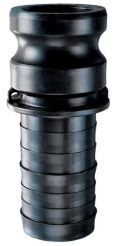 Kuriyama PPE050, Part E Male Adapter x Hose Shank, 1/2" x 1/2", Polypropylene