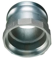 Kuriyama SW-ALA150, Part A Male Adapter, 1-1/2", Aluminum