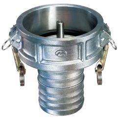 Kuriyama VRP-A4030, Vapor Recovery Coupler, 4" x 3", Aluminum, Probe Female Coupler x Hose Shank