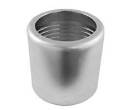 LGV 150-212MEFSS, Mandrel Expansion Ferrule, 1-1/2", 304 Stainless Steel, 2.375" ID