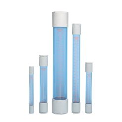 Neptune CC-100, Calibration Column, 3 in³, 1/2" FNPT, 100 mL, PVC, 25 PSI