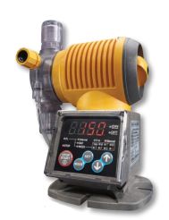 Neptune PWT-61-VTCF, Metering Pump, 22.8 GPD, 140 PSI, PVC Head, Viton Seat, Ceramic Ball, PTFE Diaphragm, PW Series