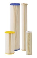 Pentek 255481-43, Pleated Cellulose Polyester Cartridge, 9-3/4" Length, 1 Micron, ECP1-10