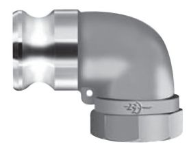 PT 60492000, 90° Elbow Adapter x Female NPT, 2", Aluminum (20LA)