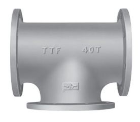 PT 60573000, TTMA Flange Tee, 3", Aluminum (TTF30T)