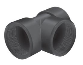 PT 85700050, Tee, 1/2", Polypropylene (50)