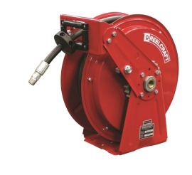 Reelcraft DP7650 OHP, Dual Pedestal Hose Reel, 3/8