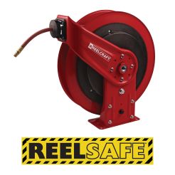 Reelcraft RS7650 OLP, REELSAFE™ Series Air/Water Hose Reel, 3/8