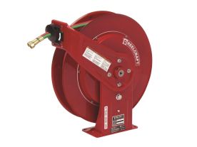 Reelcraft TW7450 OLPT, Gas Welding Hose Reel, 1/4" ID x 50', 200 PSI, TW Series