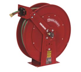 Reelcraft TW84100 OLPT, Gas Welding Hose Reel, 1/4" ID x 100', 200 PSI, TW Series