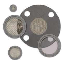 Rubber Fab 40MPGTSS600-10SS, Screen Gasket, 6", Tuf-Steel, 10 Mesh, Gray