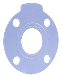 Rubber Fab FF-SS-3504-100-150#-.125, GYLON STRESS SAVER Gasket, Style 3504, 1", PTFE, Blue